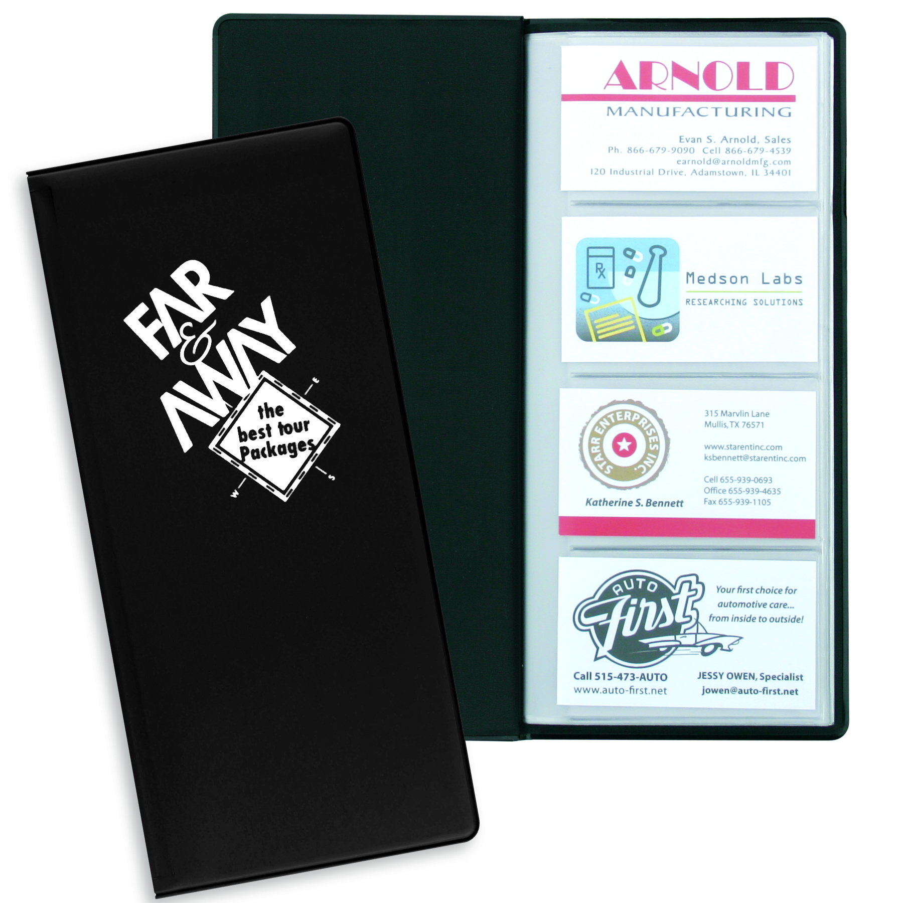 4509            - Business Card Holder - 96 cards                                       